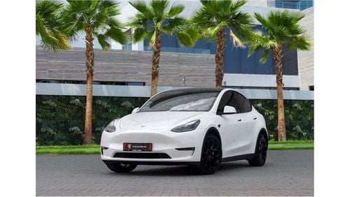 Tesla Model Y Long Range | 3,525 P.M  | 0% Downpayment | White on White