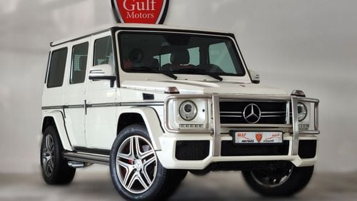 مرسيدس بنز G 63 AMG 5.5L-Full Option-Orginal Paint-Low Kilometer Driven-Excellent Condition