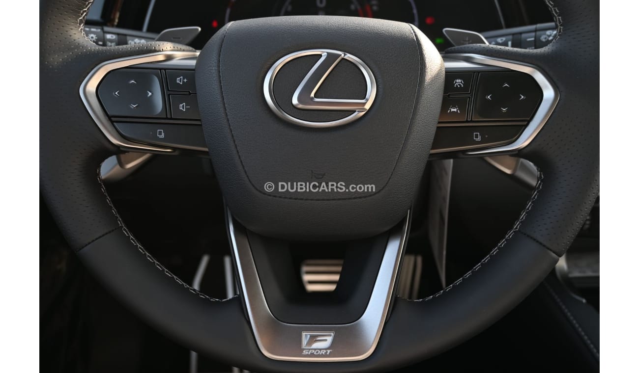 لكزس RX 350 Lexus RX350 F-Sport 2.4L, 4-cylinder, Turbo, AWD , Model 2023, Color Sonic Chrome