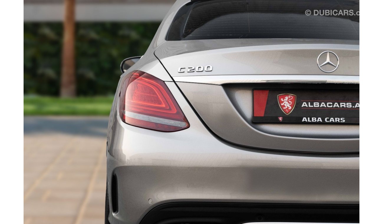 مرسيدس بنز C200 C200 AMG | 2,840 P.M  | 0% Downpayment | Low Milage!