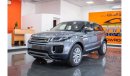 Land Rover Range Rover Evoque HSE Dynamic HSE GCC HURRYYYY ONLY AED 1905/- MONTH EXCELLENT CONDITION UNLIMITED K.M WARRANTY..