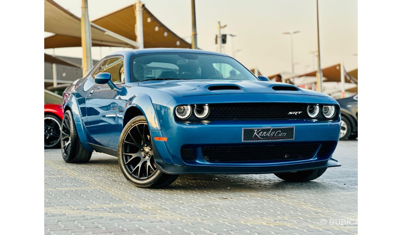 Dodge Challenger GT | Monthly AED 1300/- | 0% DP | SRT Widebody Kit | Touch Screen | Paddle Shifters | # 74456