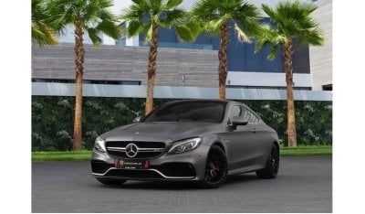 مرسيدس بنز C 63 كوبيه C63 AMG COUPE  | 4,837 P.M  | 0% Downpayment | LOW KMS!