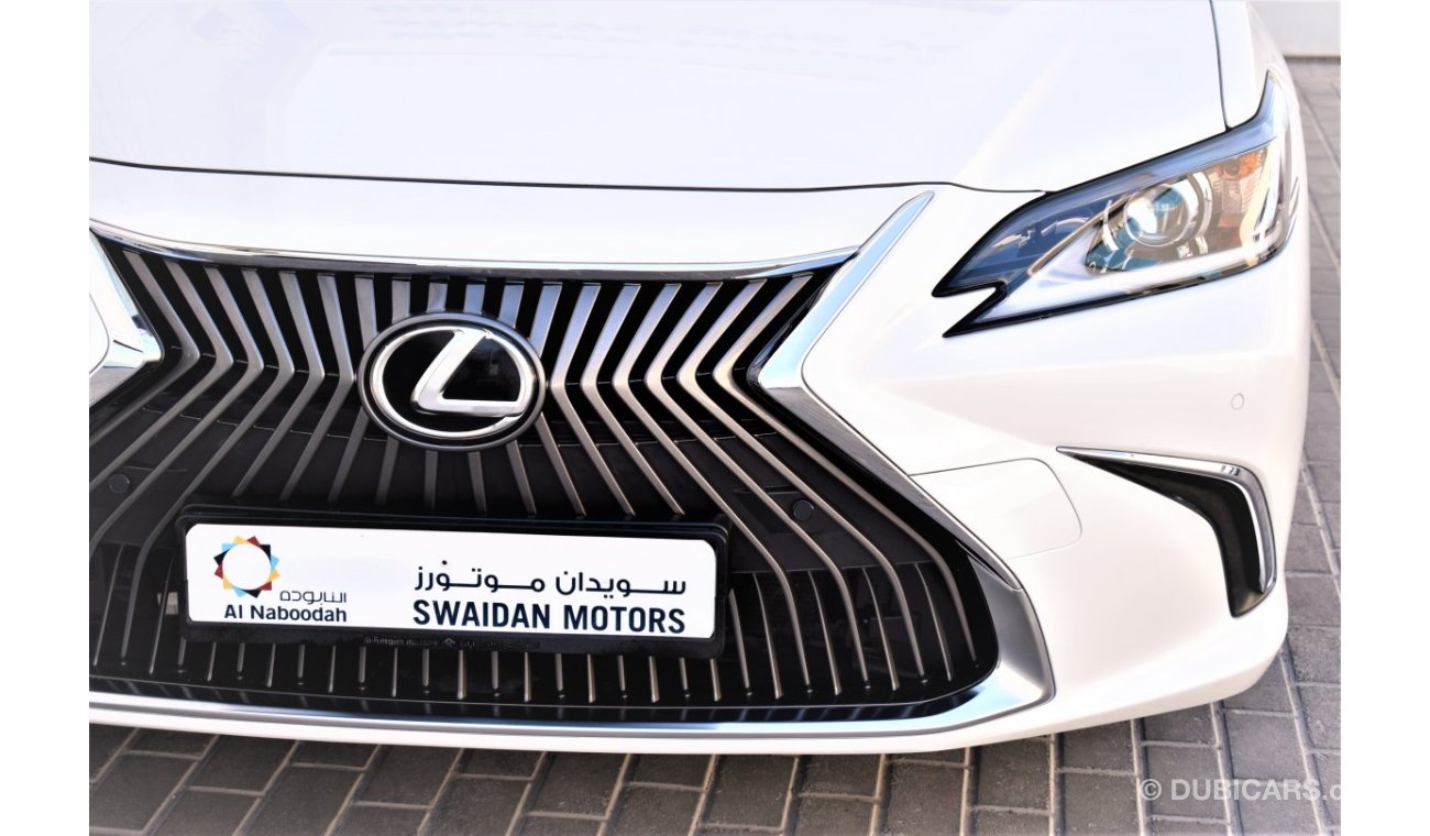 لكزس ES 350 AED 3330 PM | 3.5L V6 GCC DEALER WARRANTY