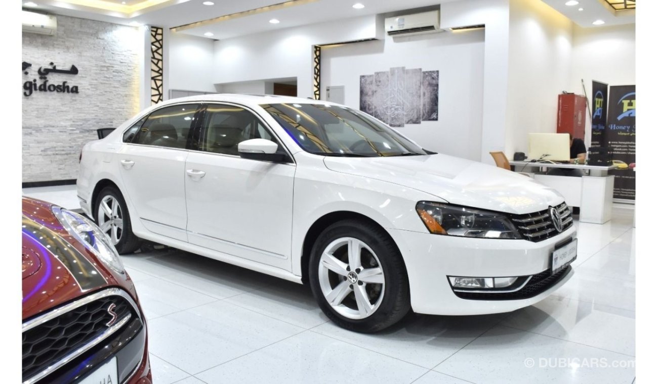 Volkswagen Passat EXCELLENT DEAL for our Volkswagen Passat ( 2015 Model ) in White Color GCC Specs