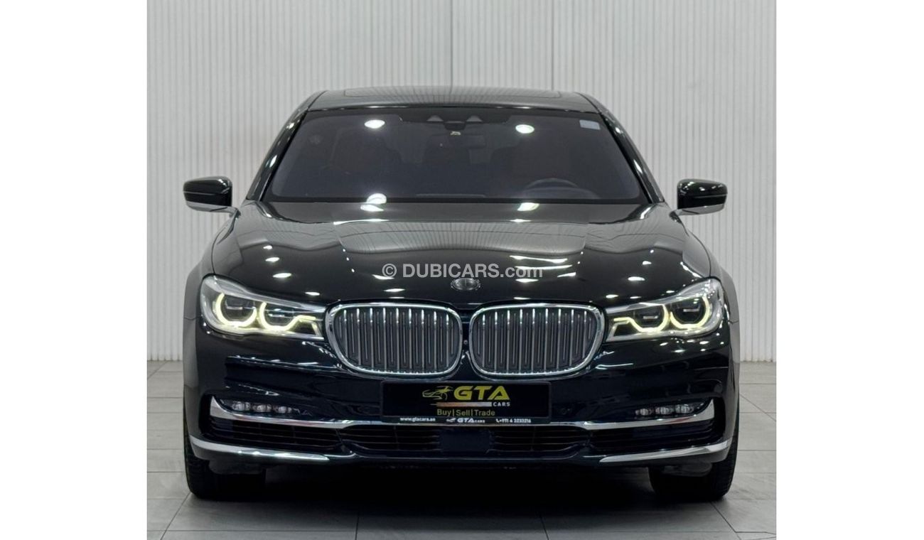 بي أم دبليو 740Li 2016 BMW 740Li Executive, Feb 2025 Warranty, Full Service History, Fully Loaded, GCC