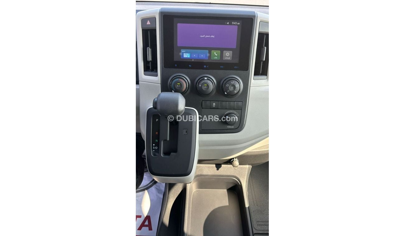 Toyota Hiace 2025 Toyota Hiace DX 13-Seater 3.5L V6 Petrol A/T (3-Point Seatbelts) Export Only