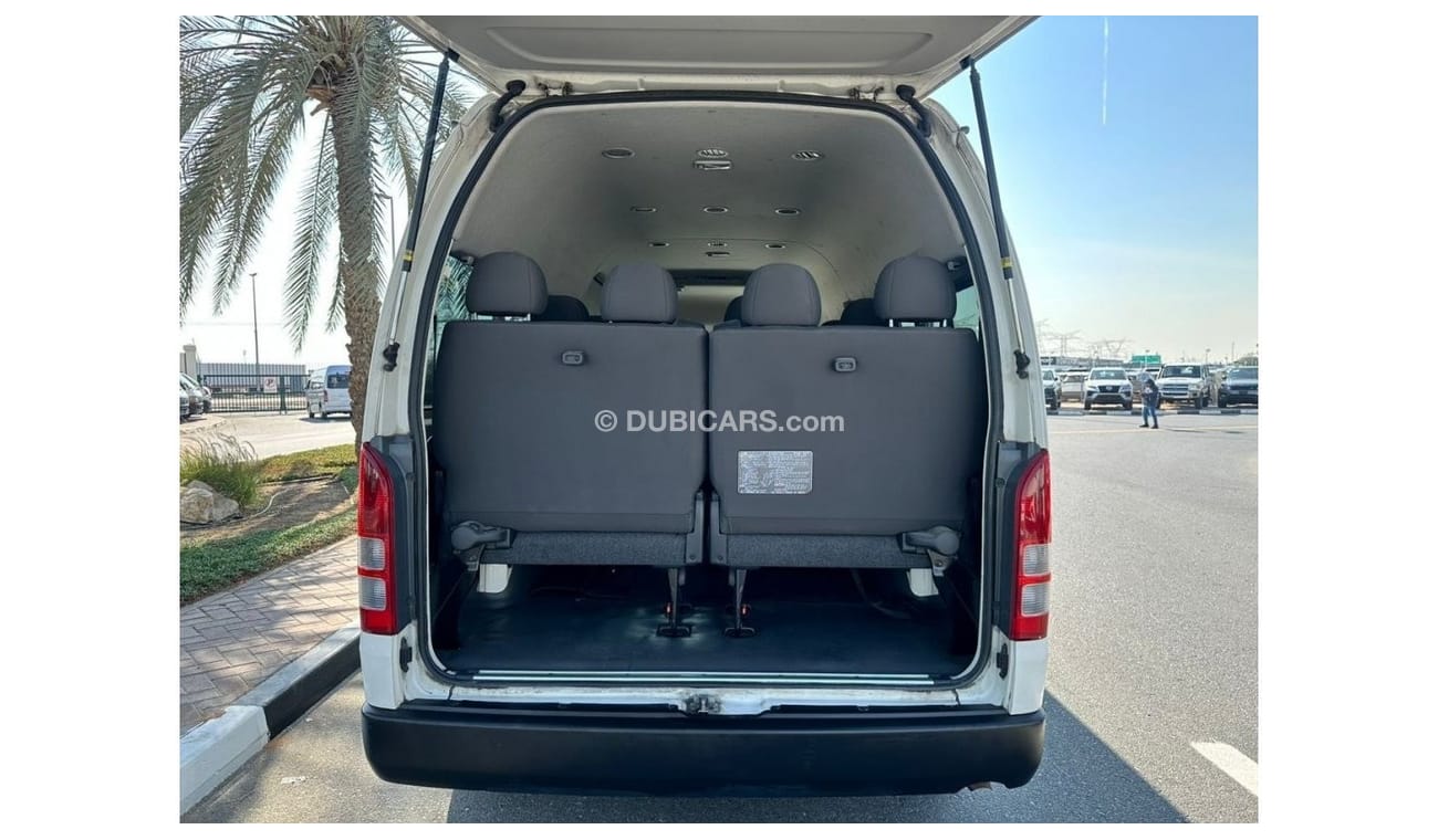 Toyota Hiace 2019 | RHD | MULTIMEDIA SCREEN | REAR VIEW CAMERA | POWER SLIDE DOOR | PREMIUM FABRICATED SEATS