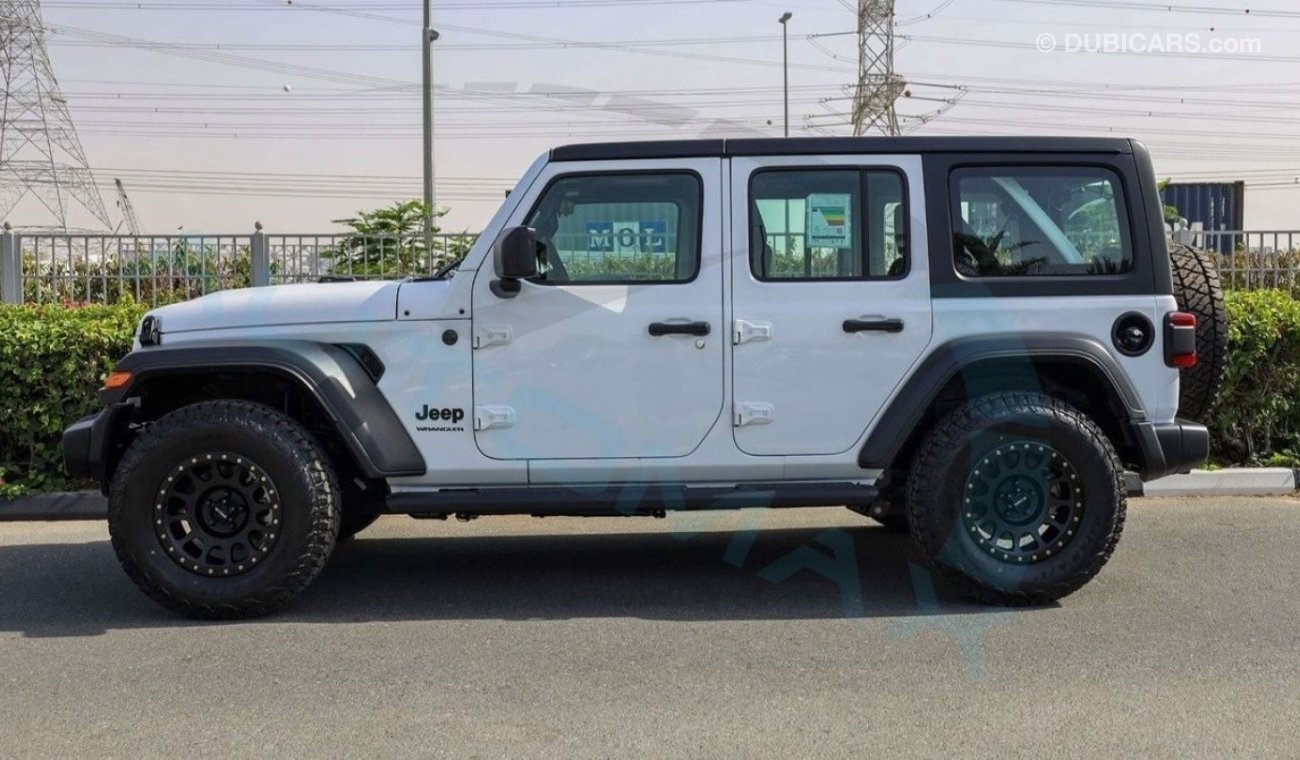 Jeep Wrangler Unlimited Sport Plus , 2024 GCC , 0Km , With 5 Yrs Warranty & 3 Yrs Service @Official Dealer