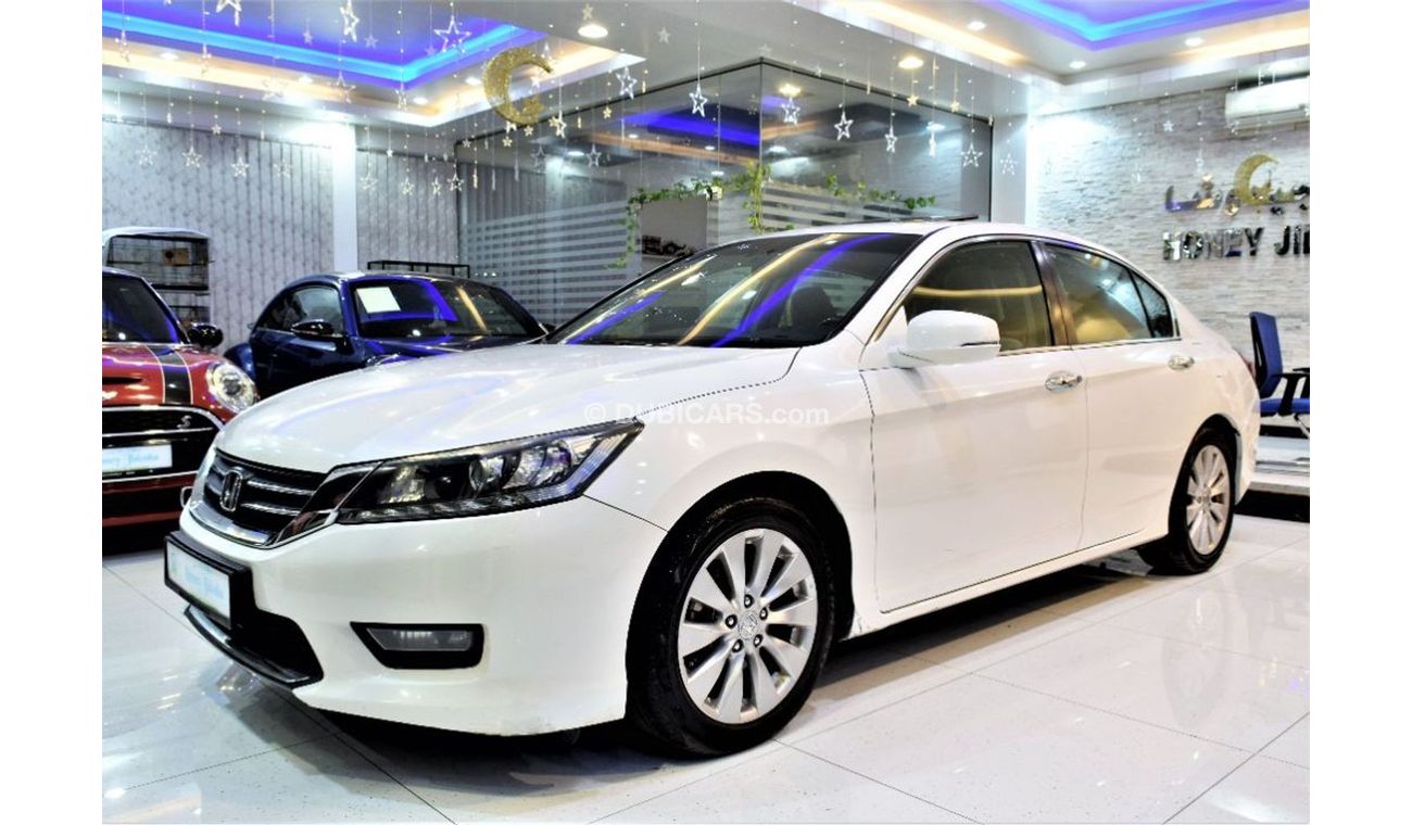 Honda Accord Amazing Honda Accord 2014 Model!! in White Color! GCC Specs