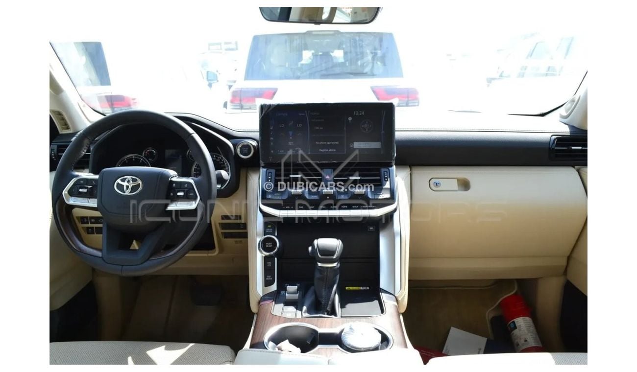 تويوتا لاند كروزر 2024 TOYOTA LAND CRUISER 3.5L PETROL GXR FULL, RADAR