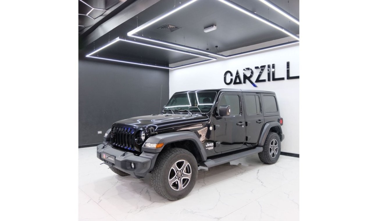 Jeep Wrangler Unlimited Sport GCC-Original Paint-Accident Free-Partial Service from Agency-Excellent Condition