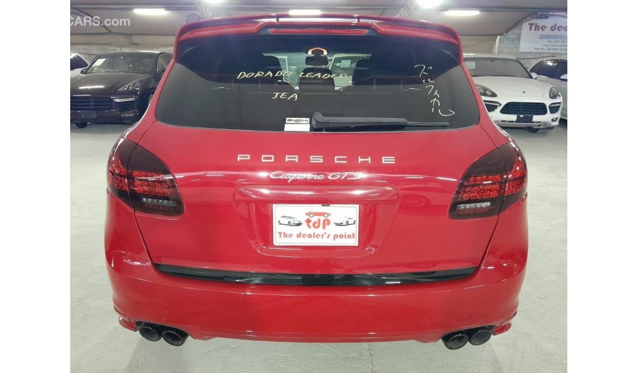 بورش كايان جي تي أس PORSCHE CAYENNE GTS 4.8L 2013, WITH GTS INTERIOR PACKAGE, SPORTS CHRONO PACKAGE AND MORE..