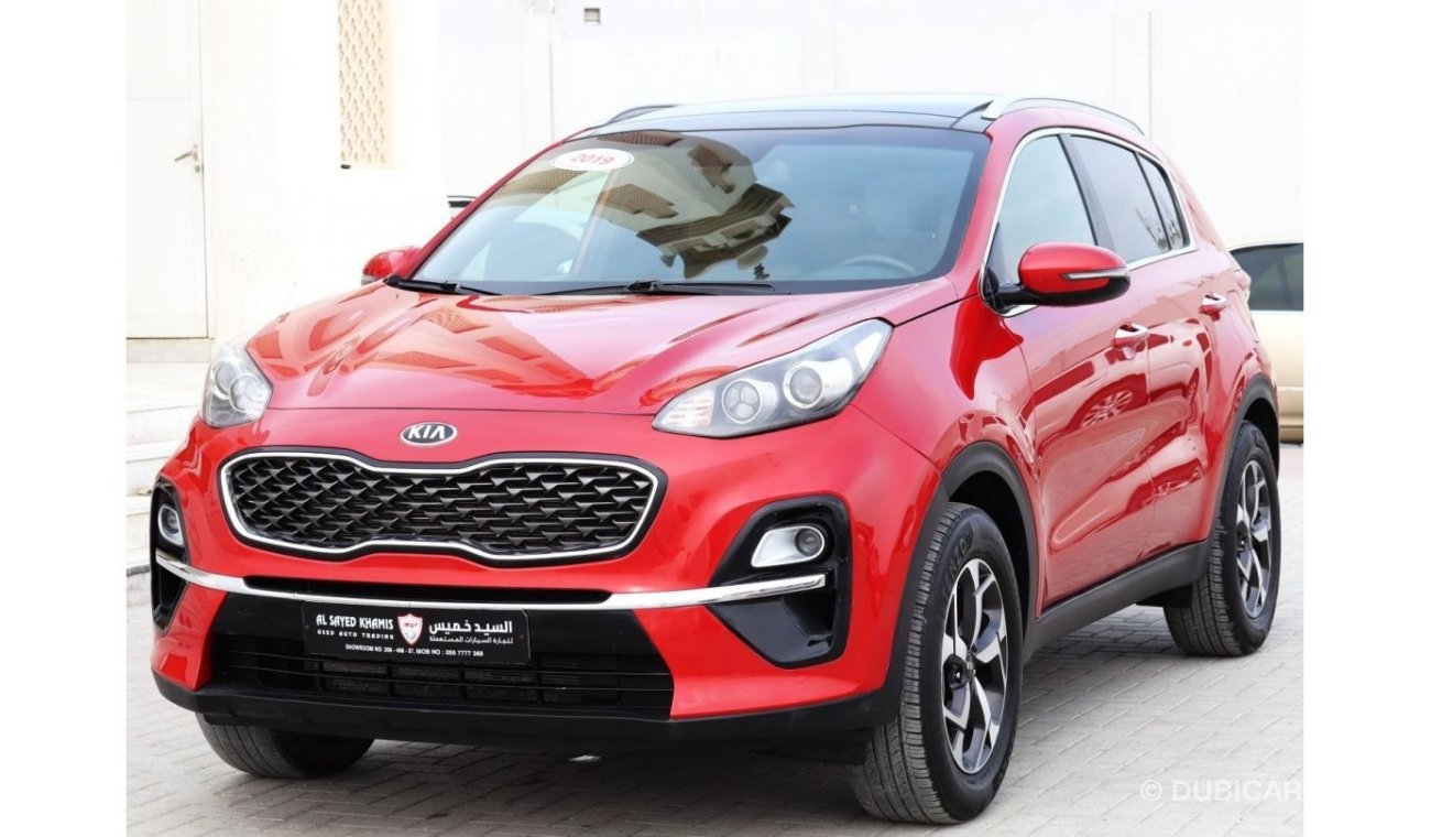 Kia Sportage Top Kia Sportage 2019 GCC mid option in excellent condition