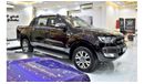 Ford Ranger EXCELLENT DEAL for our Ford Ranger Wildtrak 4x4 ( 2017 Model ) in Black Color GCC Specs