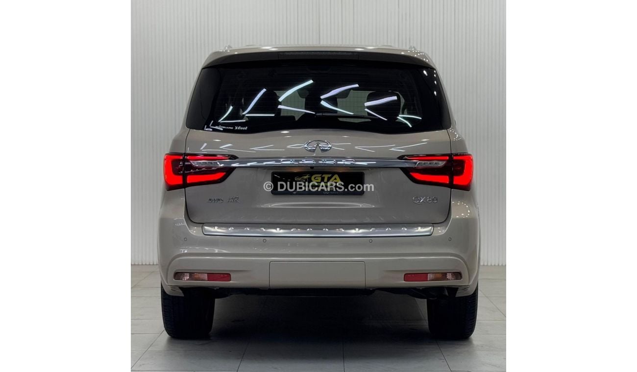 Infiniti QX80 Std 5.6L 2021 Infiniti QX80, One Year Warranty, Agency Full Service History, GCC