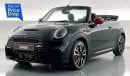 Mini Convertible John Cooper Works | 1 year free warranty | 0 Down Payment