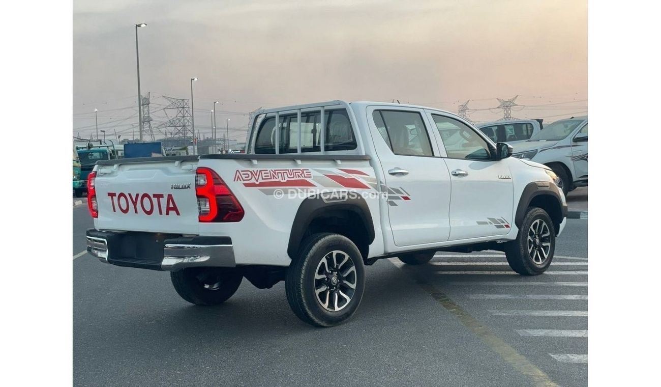 تويوتا هيلوكس 2021 Toyota Hilux Adventure 2.7L V4 - AWD 4x4 - Push Start  Power window - Patrol - 83,000 km