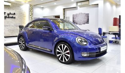 فولكس واجن بيتيل EXCELLENT DEAL for our Volkswagen Beetle ( 2015 Model ) in Blue Color GCC Specs