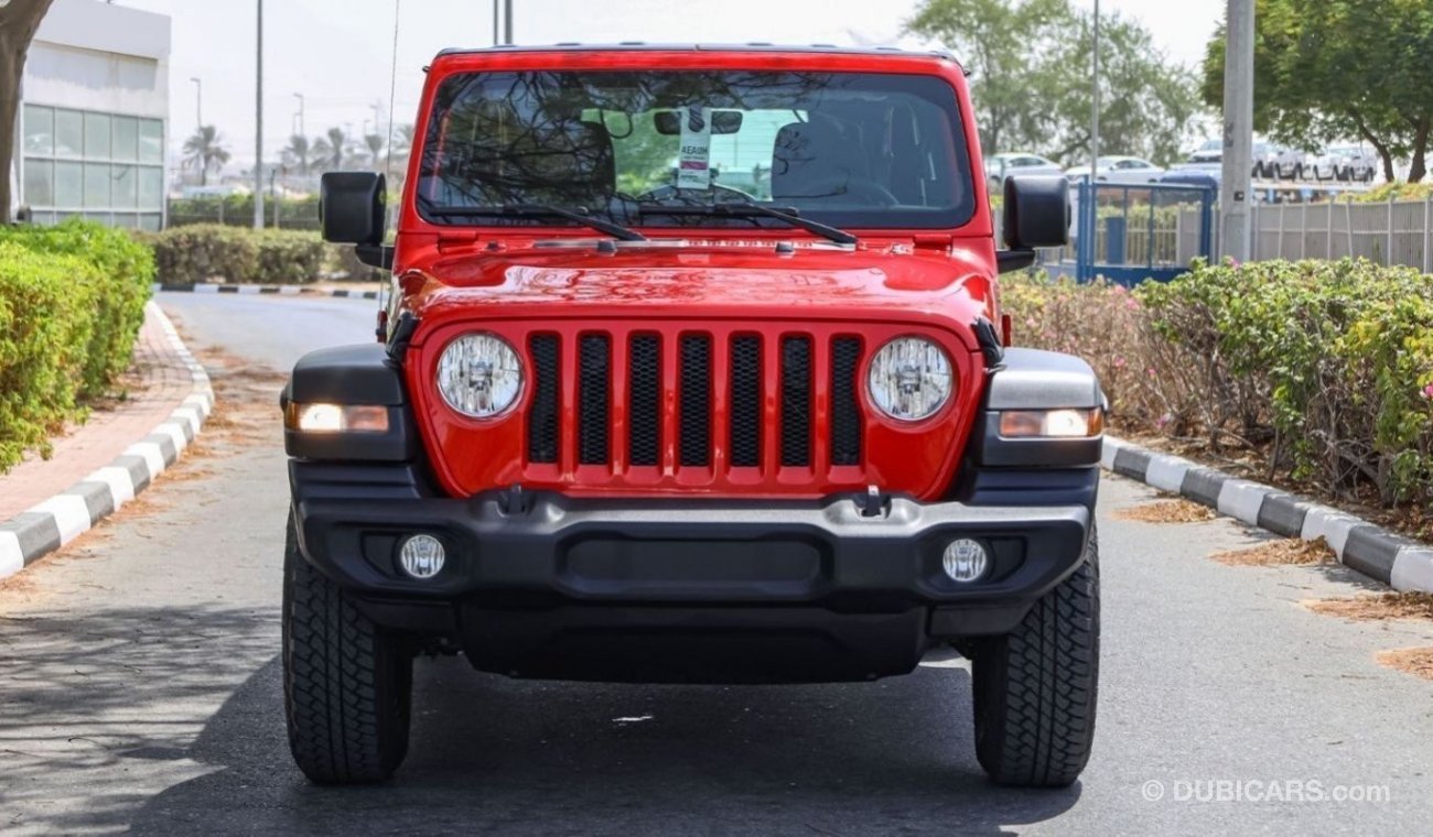 Jeep Wrangler Unlimited Sport Plus V6 3.6L , 2023 GCC , 0Km , With 3 Years or 60K Km Warranty @Official Dealer