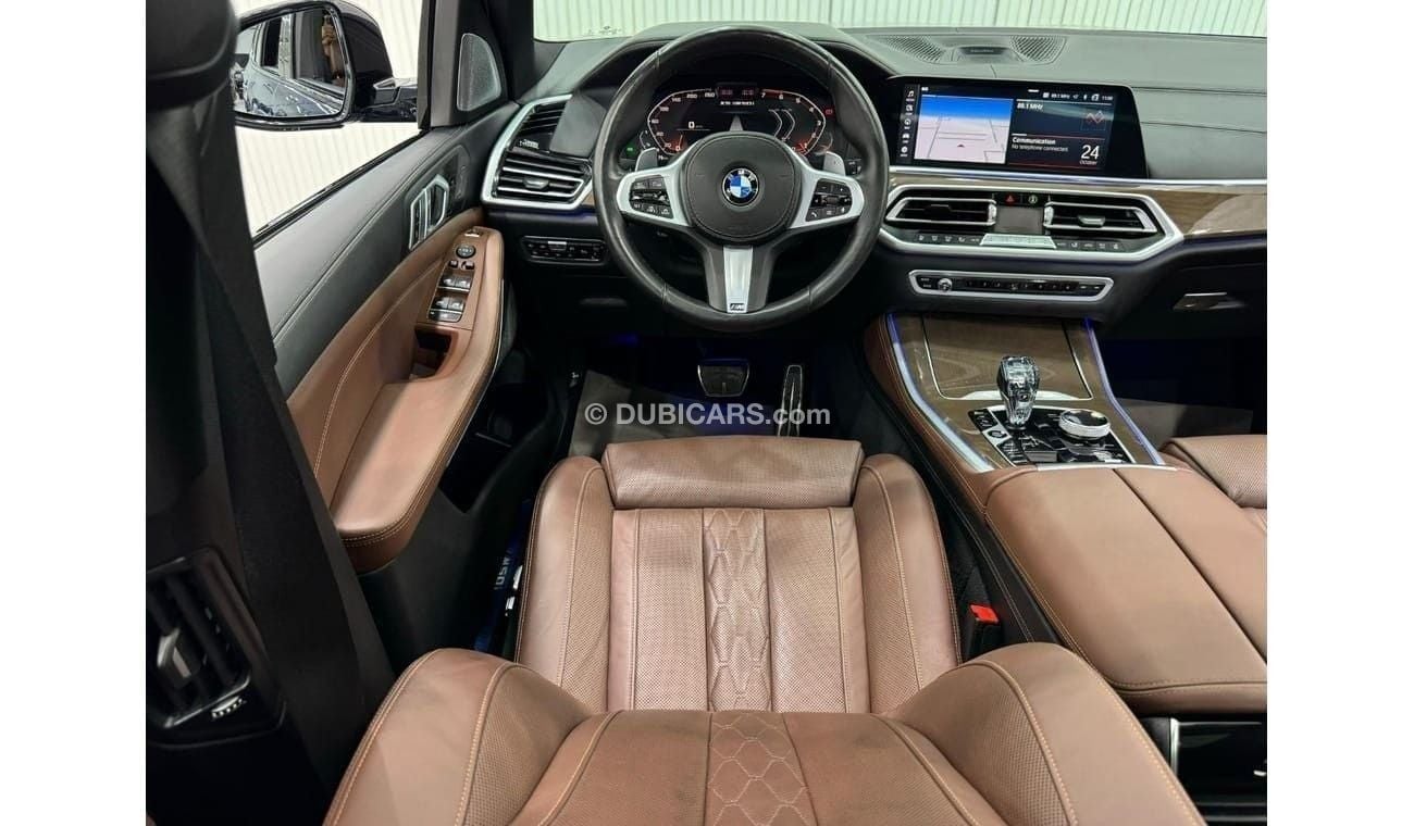 بي أم دبليو X5 M50i 4.4L 2020 BMW X5 M50i M-Sport, June 2025 BMW Warranty + Service Pack, Fully Loaded, GCC