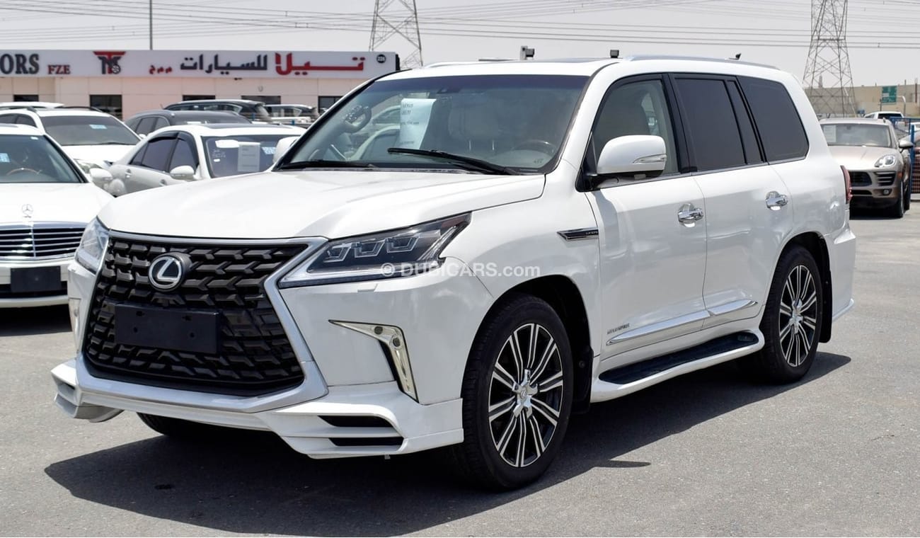 Lexus LX570 With 2021 Body Kit