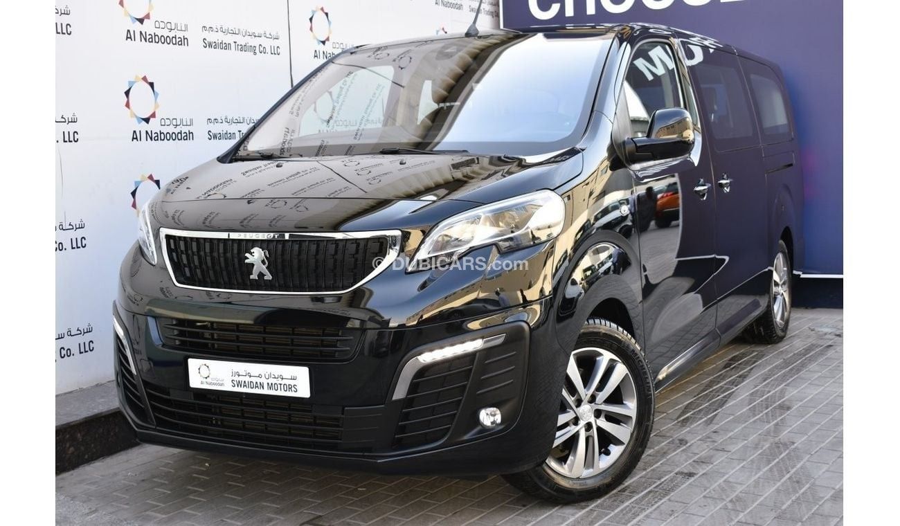 Peugeot Traveller AED 1679 PM | 2.0L VIP GCC AGENCY WARRANTY UP TO 2030 OR 300K KM