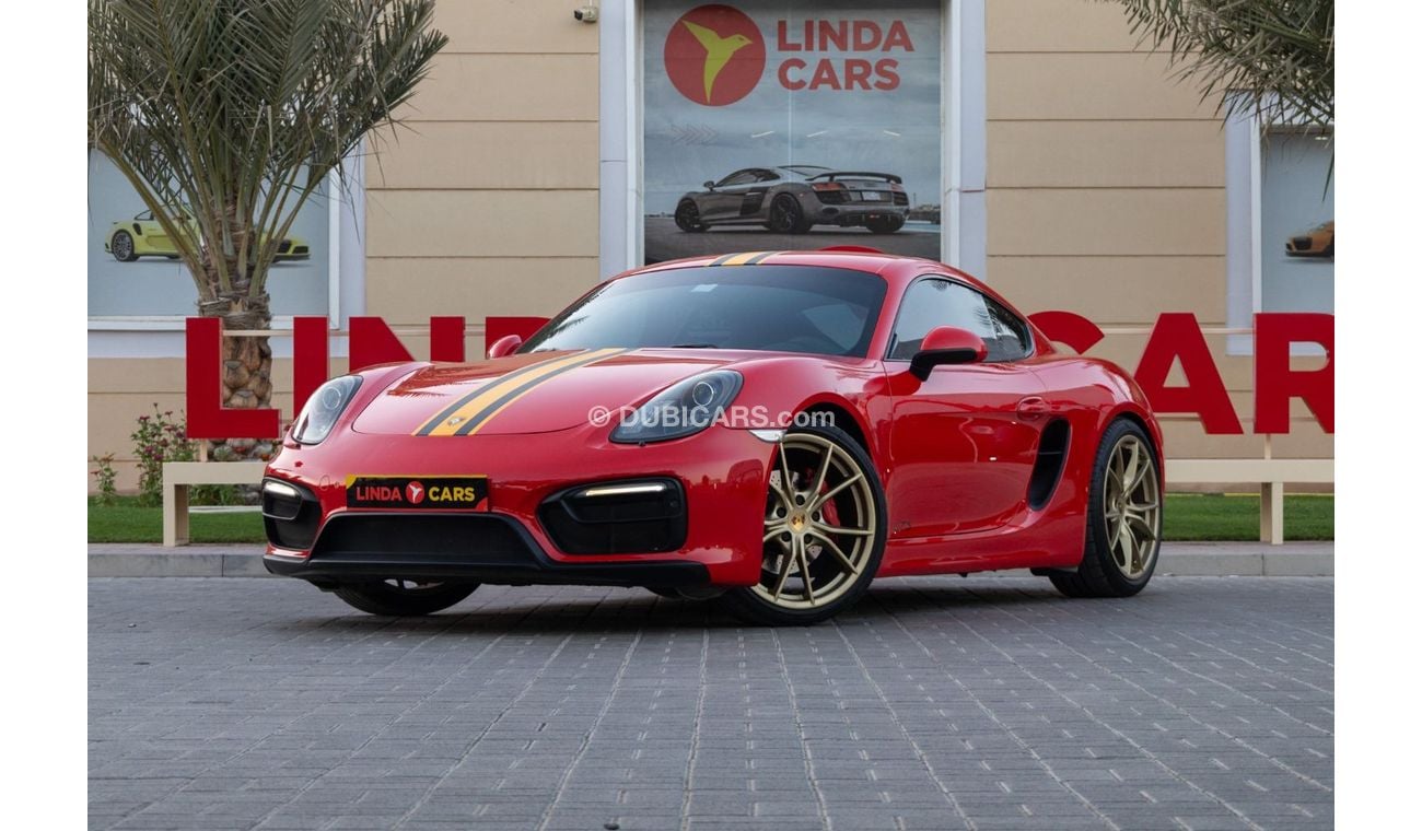 Porsche 718 Cayman Porsche Cayman GTS 2016 GCC under Warranty with Flexible Down-Payment.