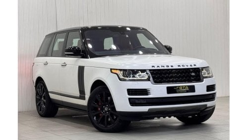 لاند روفر رانج روفر فوج إس إي سوبرتشارج 2016 Range Rover Vogue SE Supercharged, 2025 Warranty, 2027 GTA Service Pack, Fully Loaded, GCC