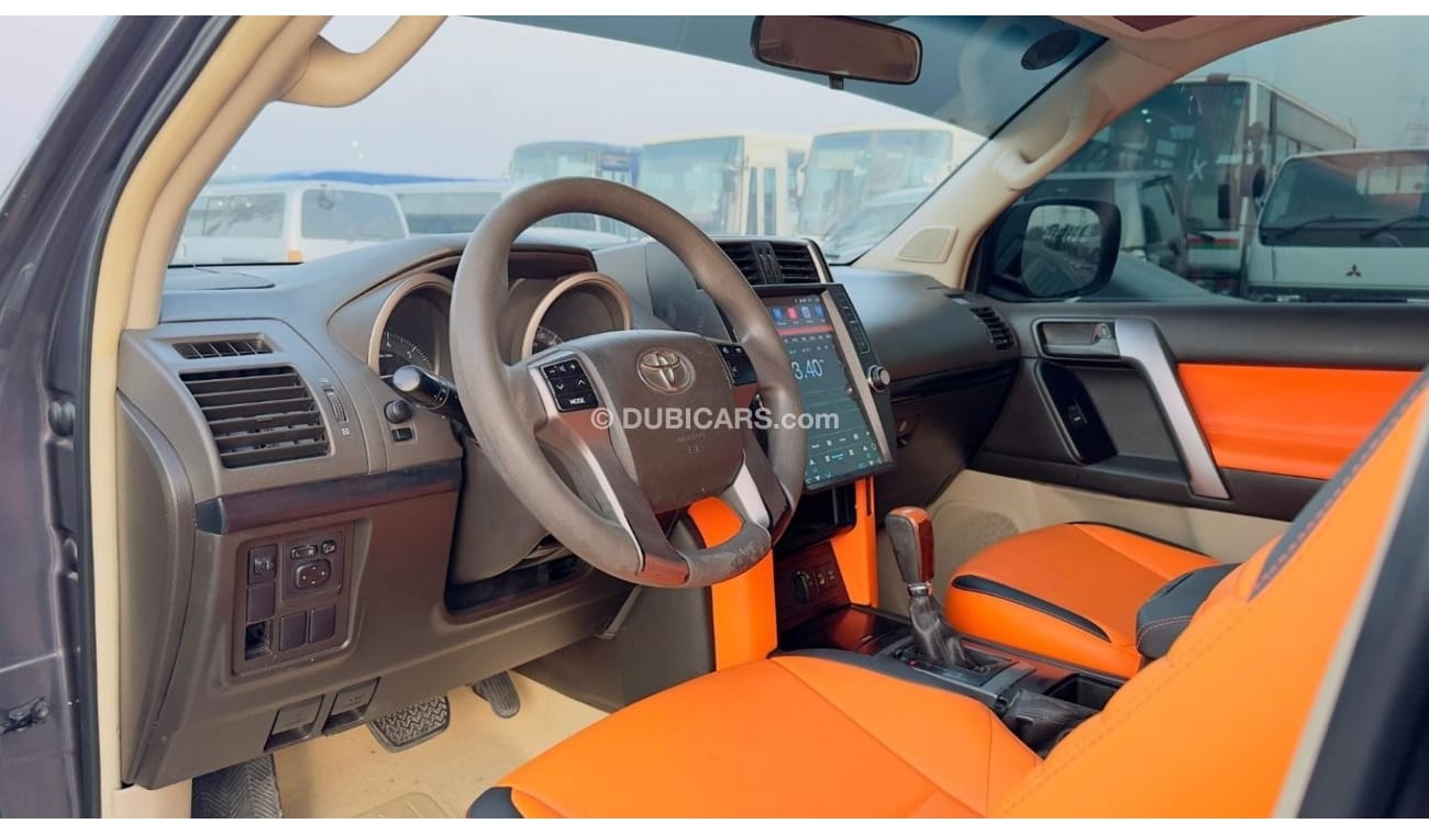 Toyota Prado MODIFIED TO 2023 PRADO | PREMIUM ORANGE LEATHER SEATS | 4.0L DIESEL | LHD | 2011