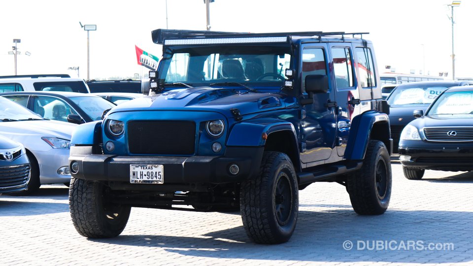 Jeep Wrangler Sahara For Sale Aed 95 000 Blue 17