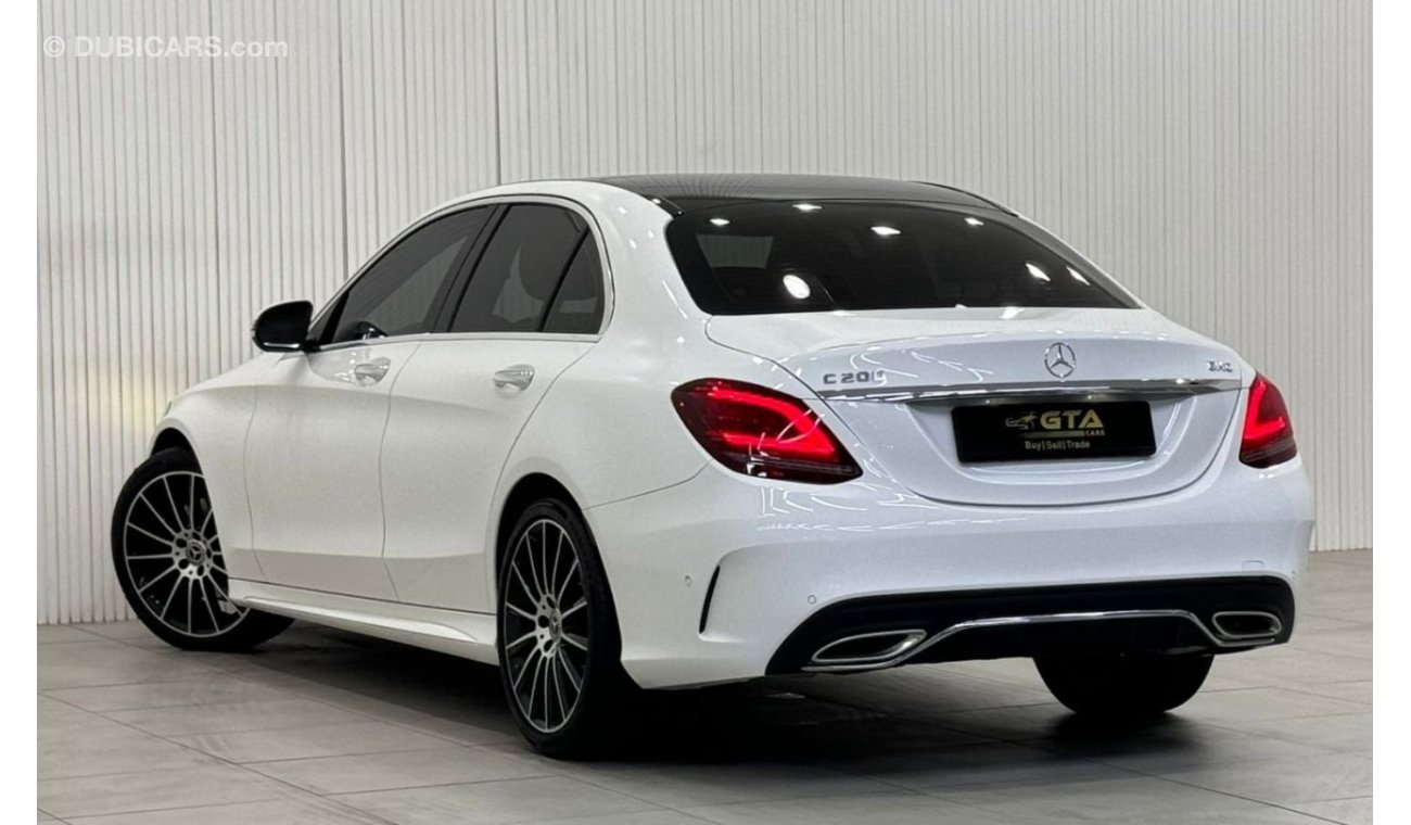 مرسيدس بنز C200 بريميوم + 2019 Mercedes Benz C200 AMG Premium Plus, Warranty, Full Mercedes Service History, Low Kms