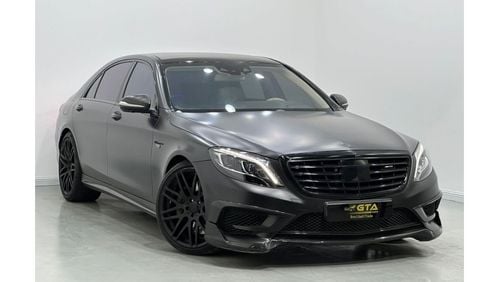 مرسيدس بنز S 63 AMG Std 5.5L 2015 Mercedes Benz S63 4MATIC Brabus Edition, 1 Of 1, Full Service History, Fully Loaded, G