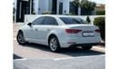 Audi A4 35 TFSI 1.4L AED 710  | Audi A4 | 1.4L | GCC | 2017 | WELLMAINTAINED | 0% DOWNPAYMENT