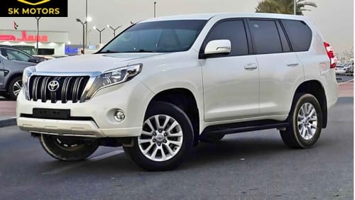 Toyota Prado GXR V4 2.7L/ 4WD GCC/  LEATHER SEATS/ DVD CAMERA/  TYRE DOWN/ LOW MILEAGE/ ONLY FOR EXPORT/LOT#64297