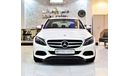 Mercedes-Benz C 180 AMAZING Mercedes Benz C180 1.6L 2016 Model!! in White Color! GCC Specs