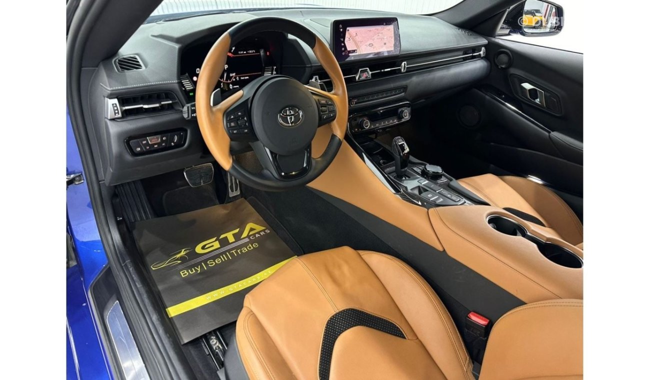 Toyota Supra 2023 Toyota Supra, 2026 Al-Futtaim Agency Warranty + Service Contract, Full Agency Service History,