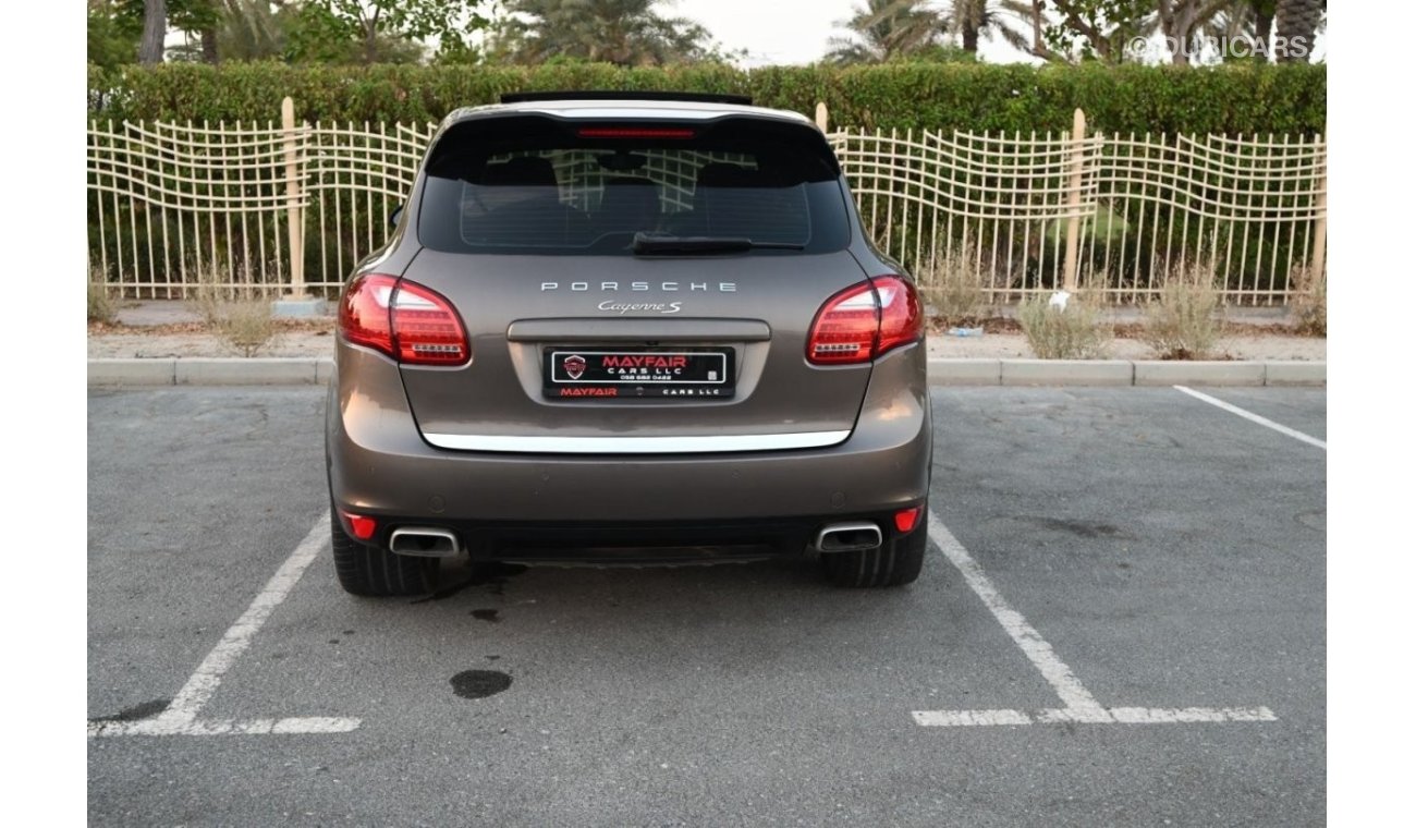 Porsche Cayenne S 0% DP-AGENCY MAINTAINED - PORCSHE CAYENNE S 2014 - 4.6TC V8 4WD - GCC SPECS - MINT CONDITION