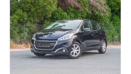 Peugeot 208 Active Plus AED 337/month | 2019 | PEUGEOT | 208 ACTIVE 1.6L | GCC | FULL SERVICE HISTORY | P02292