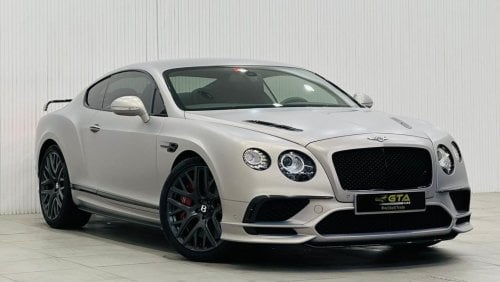 بنتلي كونتيننتال سوبرسبورتس 1/710 2017 Bentley Continenta1/710 2017 Bentley Continental GT SuperSport, 2024 Agency Warranty + On