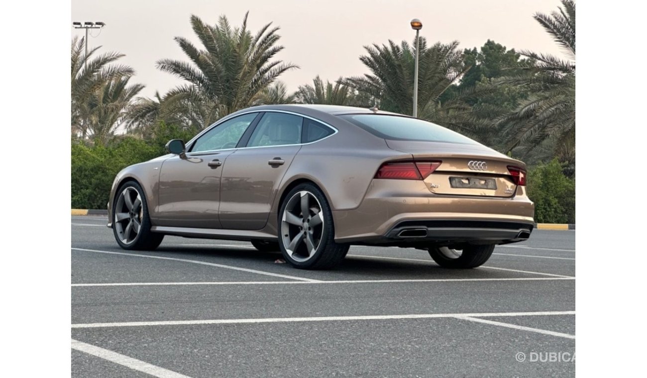 Audi A7 35 FSI quattro Exclusive MODEL 2015 GCC CAR PERFECT CONDITION INSIDE AND OUTSIDE FULL OPTION PANORAM