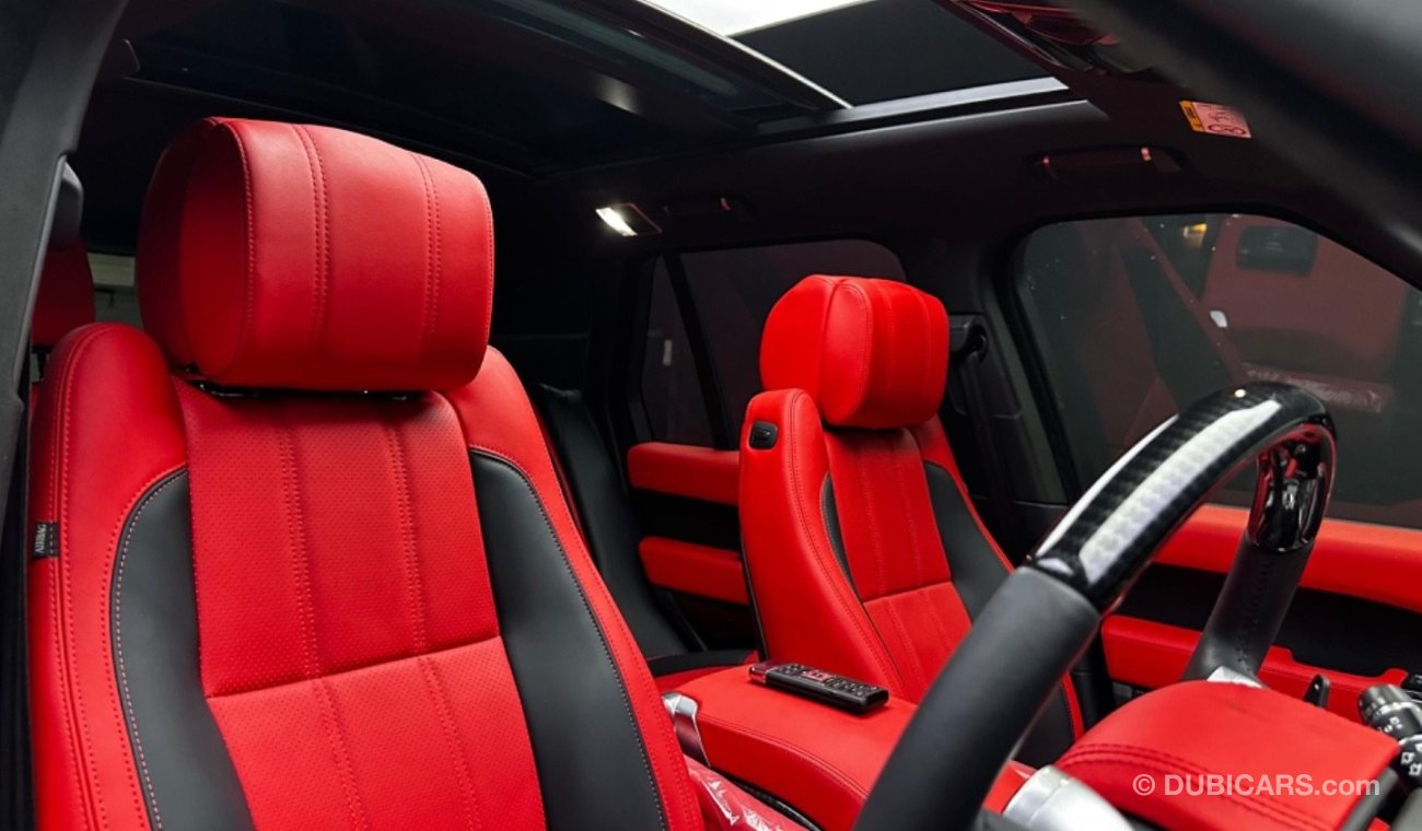 لاند روفر رانج روفر فوج 2016 Luxury Red Interior Top Of The Range