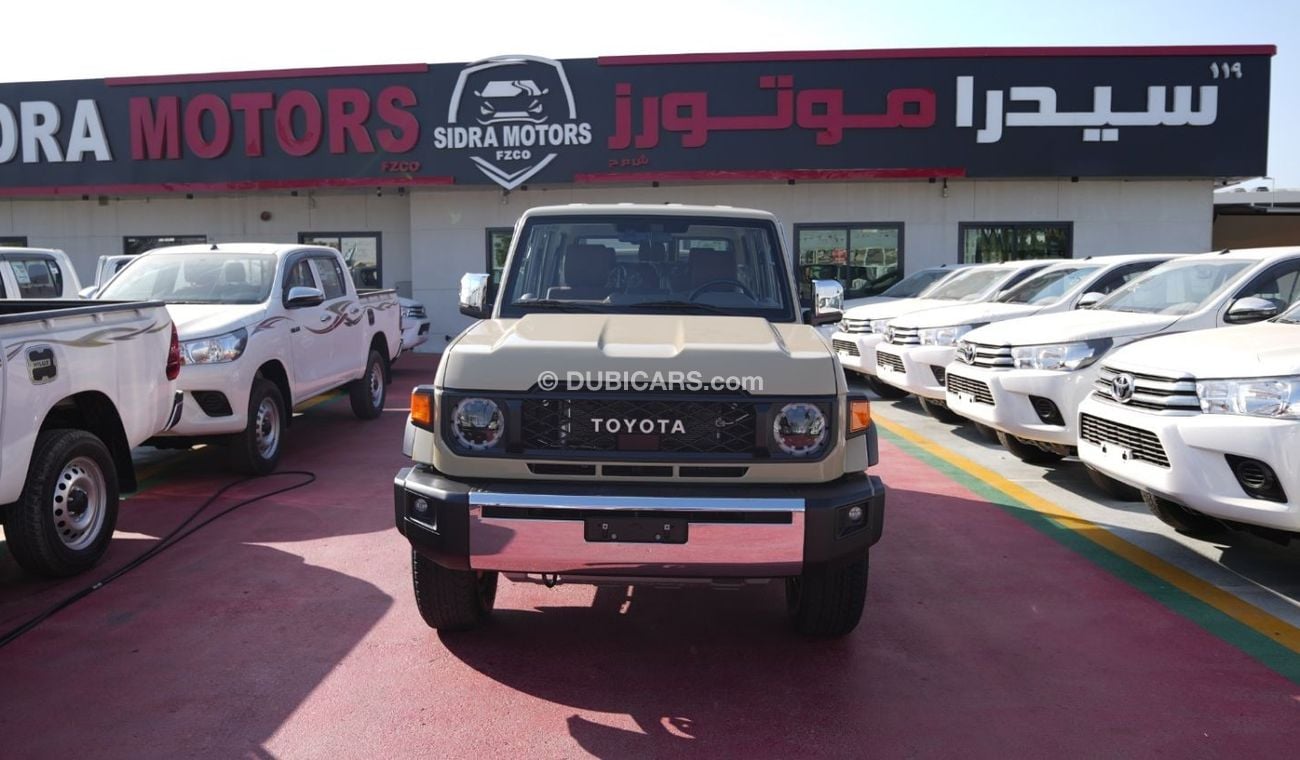 تويوتا لاند كروزر هارد توب TOYOTA LC76 5DOORS PETROL 4.0L A/T MODEL 2025 40TH ANNIVERSARY FULL OPTION