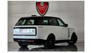 Land Rover Range Rover (other) GCC specifications - Agency Maintained - Under warranty