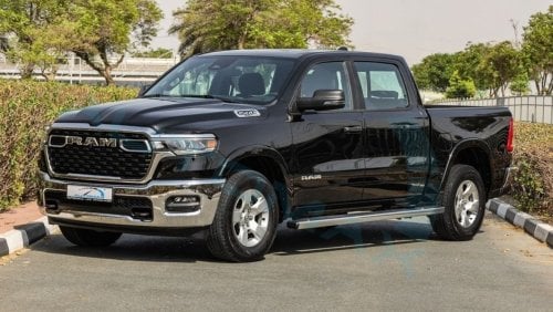 رام 1500 BIG HORN Crew Cab SST 3.0TT Hurricane , 2025 GCC , 0Km , 3 Years or 60K Km Warranty @Official Dealer