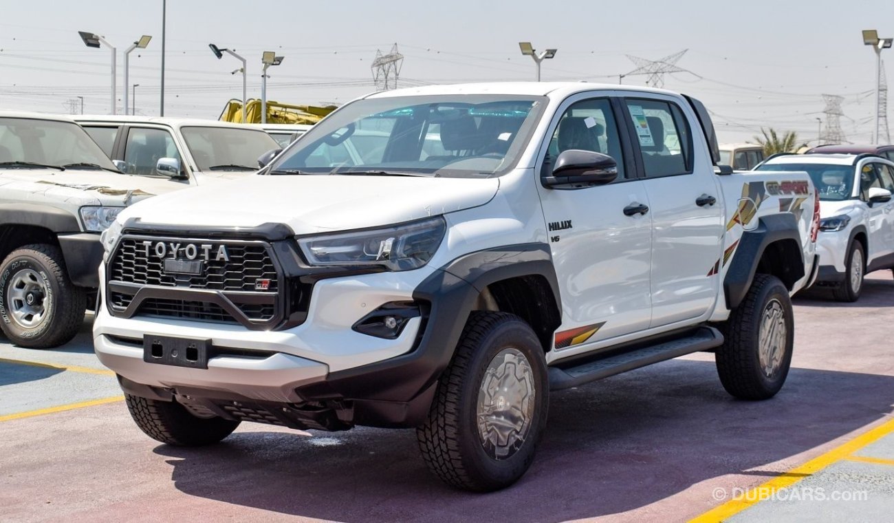 Toyota Hilux Toyota Hilux Toyota Hilux GR Sport 2.8L, DIESEL Oman Specs 4WD, Pickup, Model 2024, Colour White