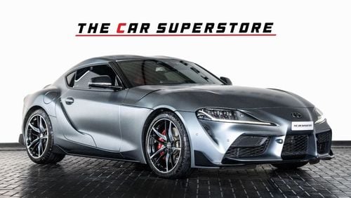 تويوتا سوبرا GR 3.0L A/T 2022-TOYOTA SUPRA GR-GCC-SPECIAL COLOR-FSH WITH AL FUTTAIM-SERVICE CONTRACT AND WARRANTY