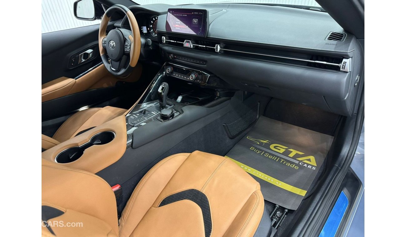 Toyota Supra 2023 Toyota Supra, May 2026 Agency Warranty + Service Contract, Full Agency Service History, GCC