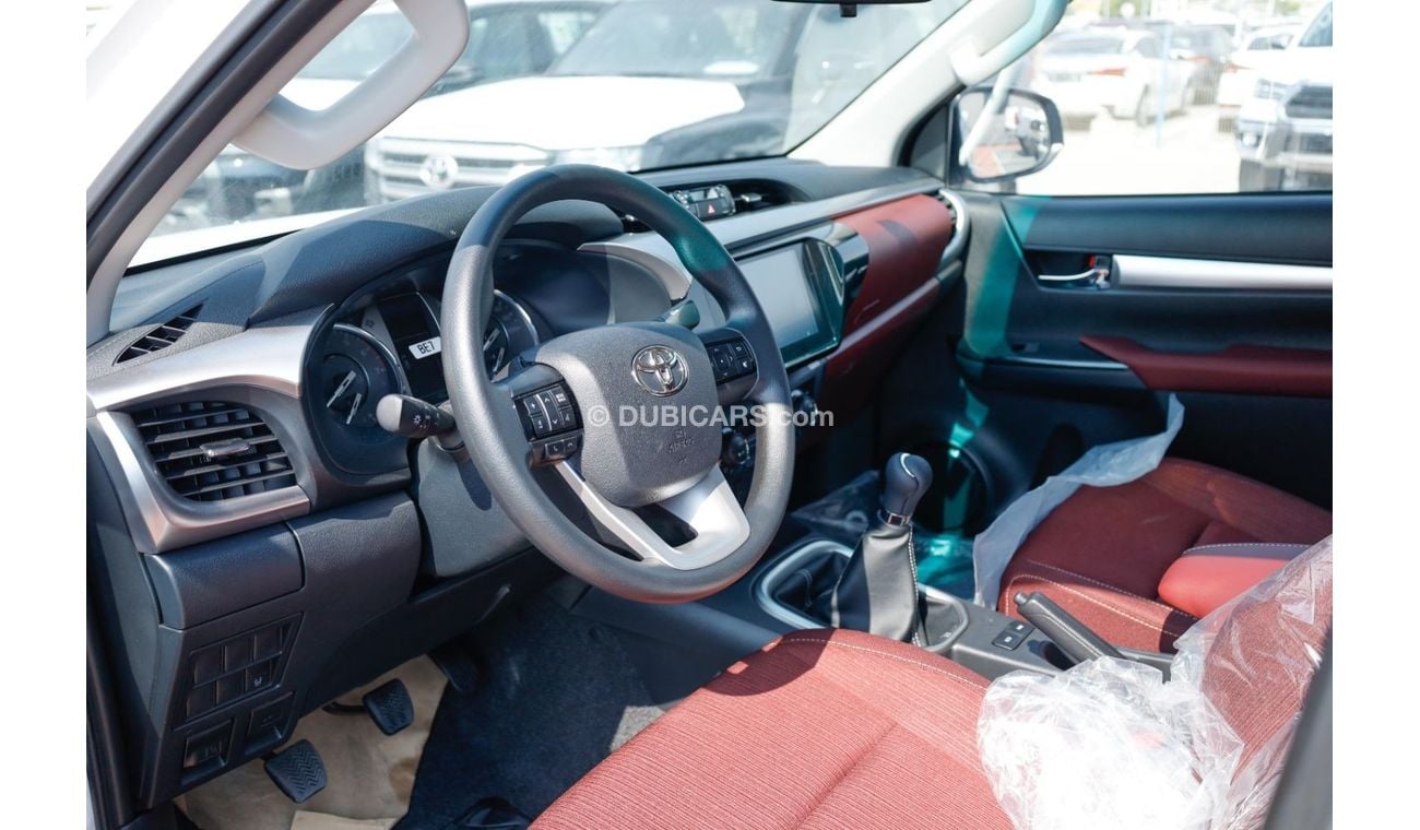 تويوتا هيلوكس TOYOTA HILUX 2.7 MT FULL OPTION WITHOUT PUSH START WHITE 2025