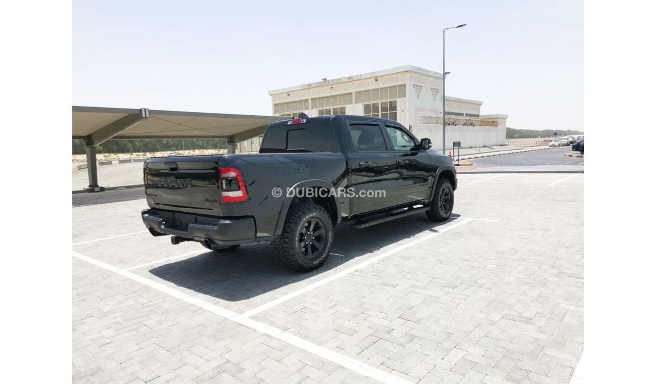 RAM 1500 Dodge RAM Rebel- 2022- Black